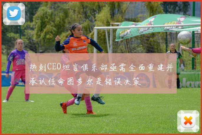 热刺CEO坦言俱乐部亟需全面重建并承认任命图多尔是错误决策